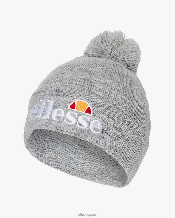 elegante gorro velly con pompones accesorios Ellesse gris PZZNT521 - Image 1