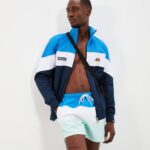 hombres bañador corto vespore ropa Ellesse azul/azul claro/blanco roto PZZNT457 - Image 2