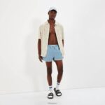 hombres cabañas nadar corto ropa Ellesse azul claro PZZNT451