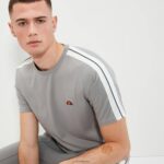 hombres camiseta capurso ropa Ellesse gris PZZNT377 - Image 4
