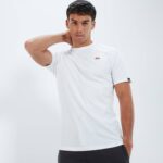 hombres camiseta chelo ropa Ellesse blanquecino PZZNT380 - Image 3