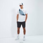 hombres camiseta chelo ropa Ellesse blanquecino PZZNT380 - Image 5