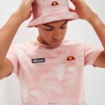 hombres camiseta cristia ropa Ellesse Rosa claro PZZNT339