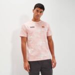 hombres camiseta cristia ropa Ellesse Rosa claro PZZNT339 - Image 3