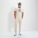 hombres camiseta darra ropa Ellesse beige PZZNT343 - Image 2