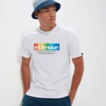 hombres camiseta de allegrio ropa Ellesse blanco PZZNT357 - Image 2