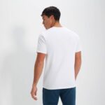 hombres camiseta de allegrio ropa Ellesse blanco PZZNT357 - Image 4