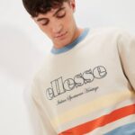 hombres camiseta de entrada ropa Ellesse amarillo claro PZZNT349 - Image 3