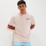 hombres camiseta drevino ropa Ellesse Rosa claro PZZNT337 - Image 3