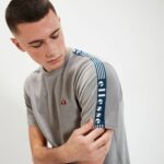 hombres camiseta madori ropa Ellesse gris PZZNT362 - Image 4