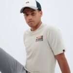 hombres camiseta mestière ropa Ellesse beige PZZNT396 - Image 2