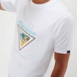hombres camiseta pablo ropa Ellesse blanco PZZNT341 - Image 4