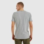 hombres camiseta sl prado ropa Ellesse marga gris PZZNT365 - Image 3