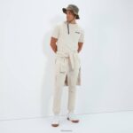 hombres camiseta triscia ropa Ellesse beige PZZNT361