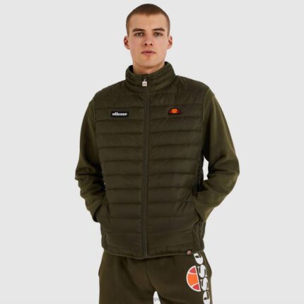 hombres chaleco bardy ropa Ellesse caqui PZZNT280
