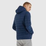 hombres chaqueta acolchada lombardía ropa Ellesse Armada PZZNT286 - Image 3