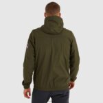 hombres chaqueta de terrazo ropa Ellesse caqui PZZNT271 - Image 3