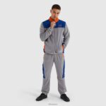 hombres chaqueta lettina ropa Ellesse gris PZZNT470 - Image 2