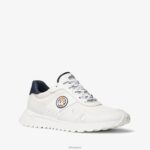 hombres entrenador de millas mk zapatos Ellesse blanco PZZNT459