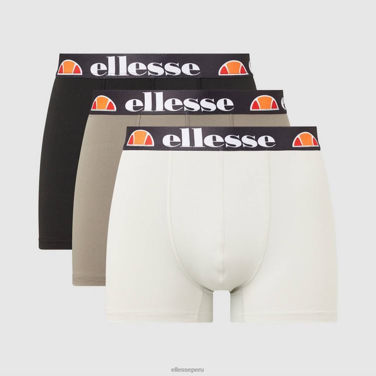hombres pack de 3 boxers dralla accesorios Ellesse multi PZZNT495 - Image 1