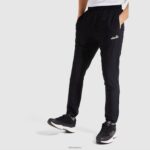 hombres pantalón de chándal ezio ropa Ellesse negro PZZNT332 - Image 5