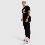 hombres pantalón de chándal guido ropa Ellesse negro PZZNT329 - Image 2