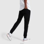 hombres pantalón jogger overvest ropa Ellesse negro PZZNT411 - Image 4