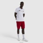 hombres polo de crucero ropa Ellesse blanco PZZNT476 - Image 2