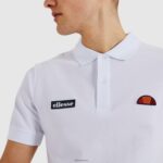 hombres polo de monte ropa Ellesse blanco PZZNT382 - Image 4