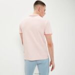 hombres polo de rooks ropa Ellesse rosa PZZNT389 - Image 3