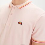 hombres polo de rooks ropa Ellesse rosa PZZNT389 - Image 5