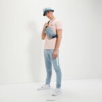 hombres polo de rooks ropa Ellesse rosa PZZNT389 - Image 6