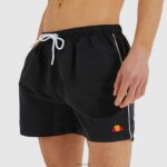 hombres shorts de baño dem slackers ropa Ellesse negro PZZNT437