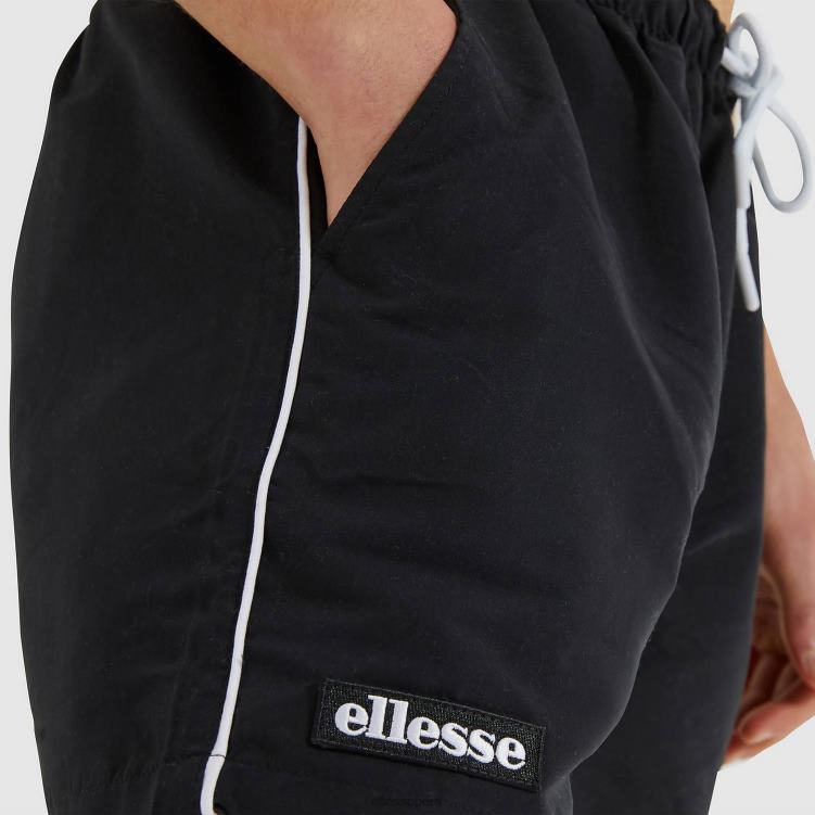 hombres shorts de baño dem slackers ropa Ellesse negro PZZNT437 - Image 4