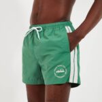 hombres shorts de baño tenios ropa Ellesse verde PZZNT431 - Image 5