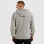 hombres sudadera con capucha briero ropa Ellesse gris PZZNT305 - Image 3