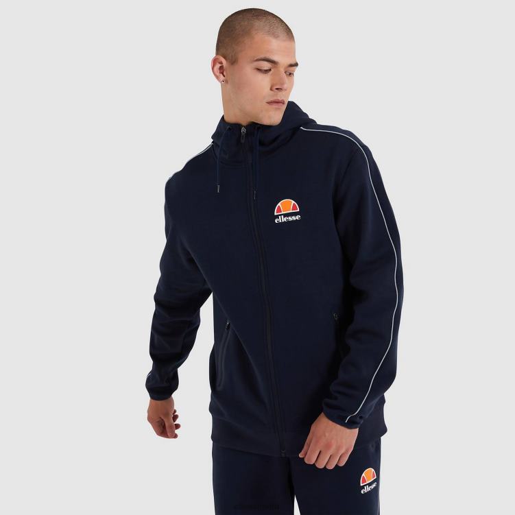hombres sudadera con capucha ornari fz ropa Ellesse Armada PZZNT318 - Image 1