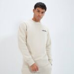hombres sudadera paliano ropa Ellesse beige PZZNT300 - Image 3