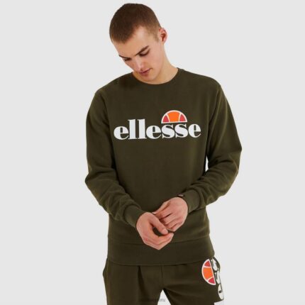 hombres sudadera sl succiso ropa Ellesse caqui PZZNT291