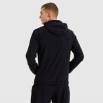 hombres top deportivo sella ropa Ellesse negro PZZNT324 - Image 7