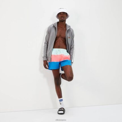 hombres vespore bañador short azul/rosa ropa Ellesse azul claro/rosa/azul PZZNT456