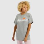 mujer camiseta albania ropa Ellesse marga gris PZZNT60 - Image 5