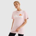 mujer camiseta albania ropa Ellesse Rosa claro PZZNT63