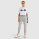 mujer camiseta corta alberta ropa Ellesse blanco PZZNT67 - Image 2