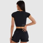 mujer camiseta corta arianne ropa Ellesse negro PZZNT214 - Image 3