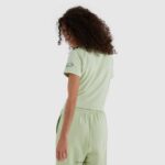 mujer camiseta corta con gotero ropa Ellesse verde claro PZZNT545 - Image 3