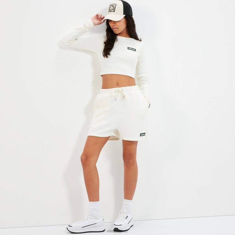 mujer camiseta corta de manga larga Linny ropa Ellesse blanquecino PZZNT92 - Image 5