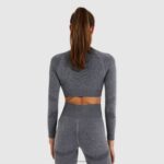 mujer camiseta corta vamp ls ropa Ellesse marga gris oscuro PZZNT201 - Image 3