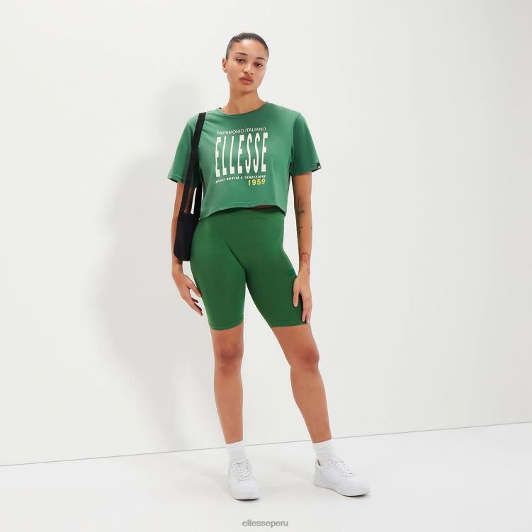 mujer camiseta corta volia ropa Ellesse verde PZZNT87 - Image 1