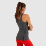 mujer chaleco de carbonato ropa Ellesse marga gris oscuro PZZNT225 - Image 3